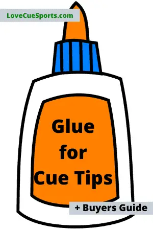 glue for a billiard tips