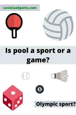 is pool a sport